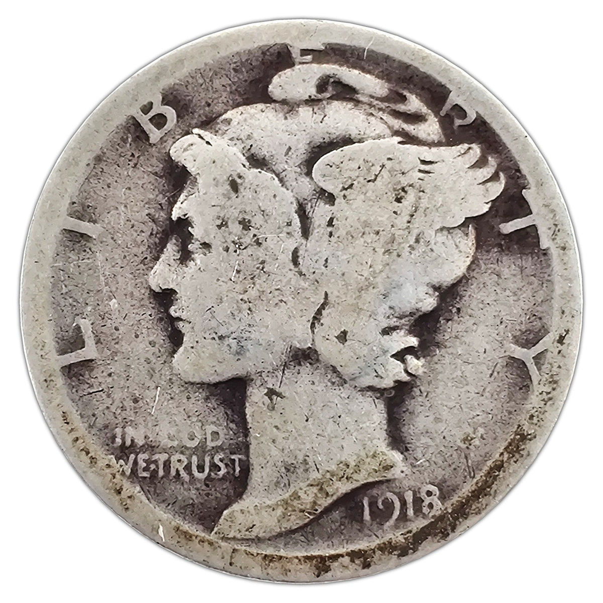 MD-1918-D-AG representative coin