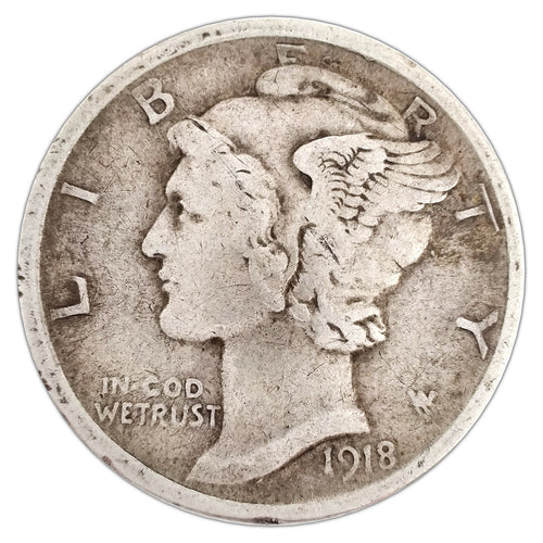 MD-1918-D-F representative coin