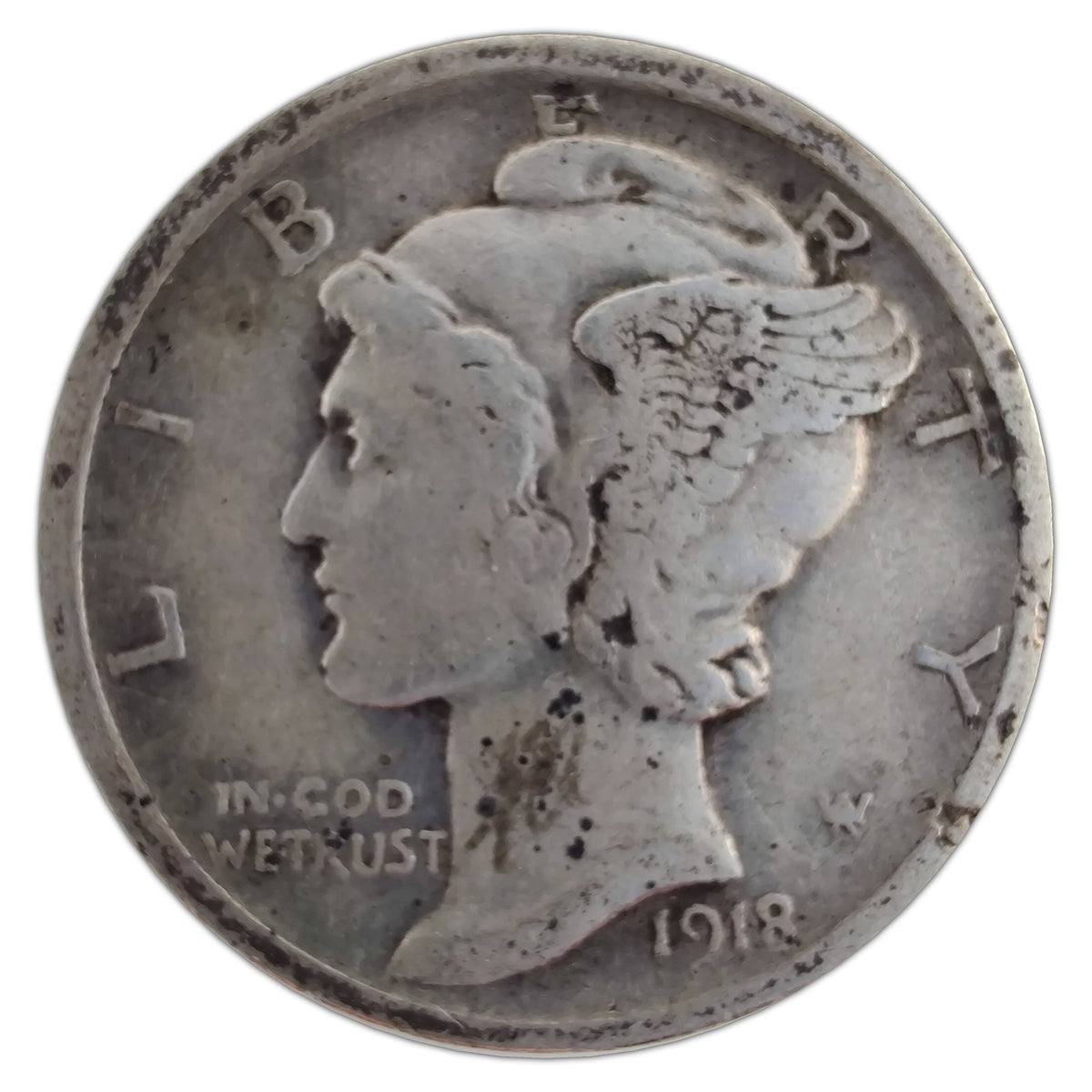 MD-1918-S-F representative coin