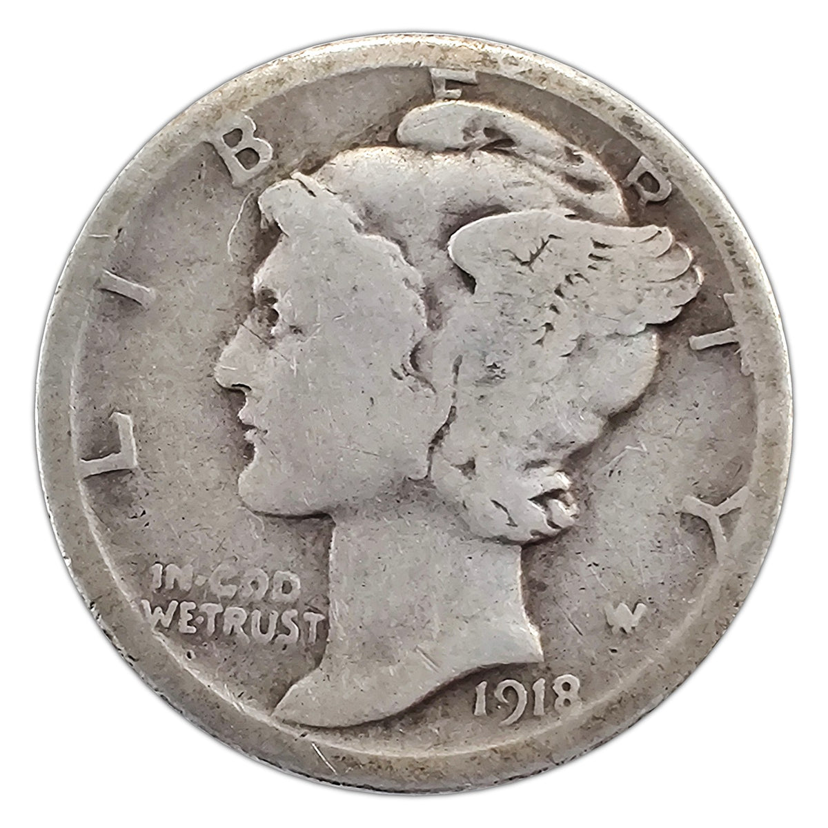 MD-1918-S-G representative coin