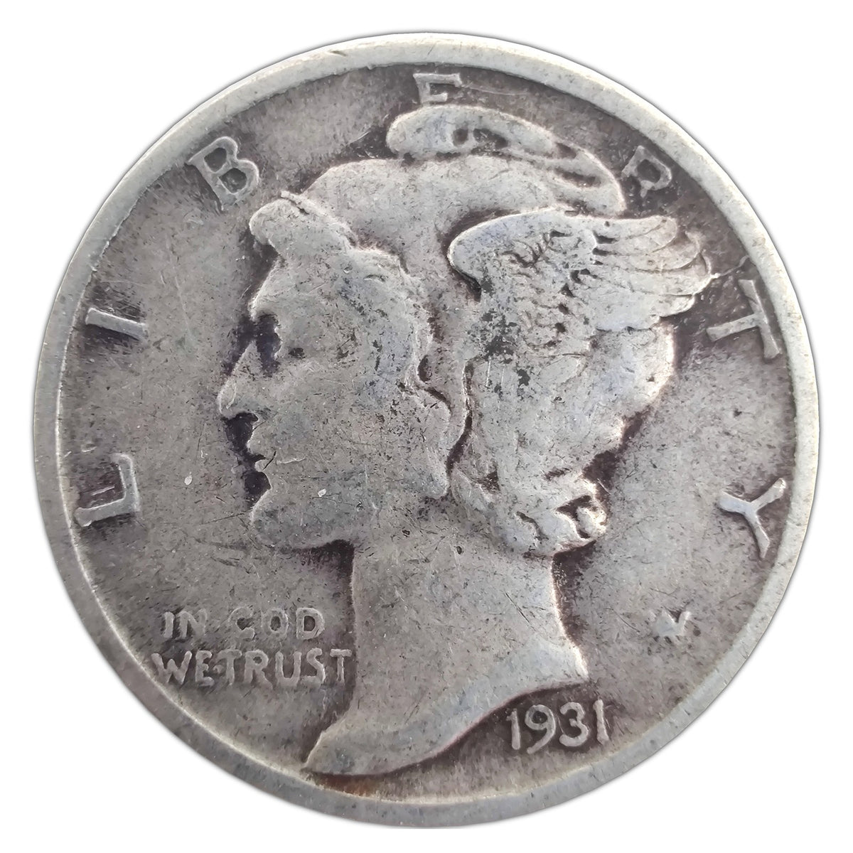 MD-1931-P-F representative coin
