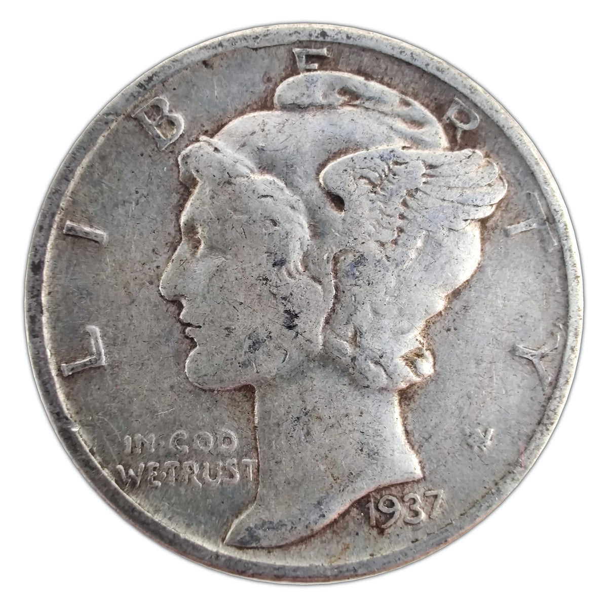 MD-1937-P-F representative coin