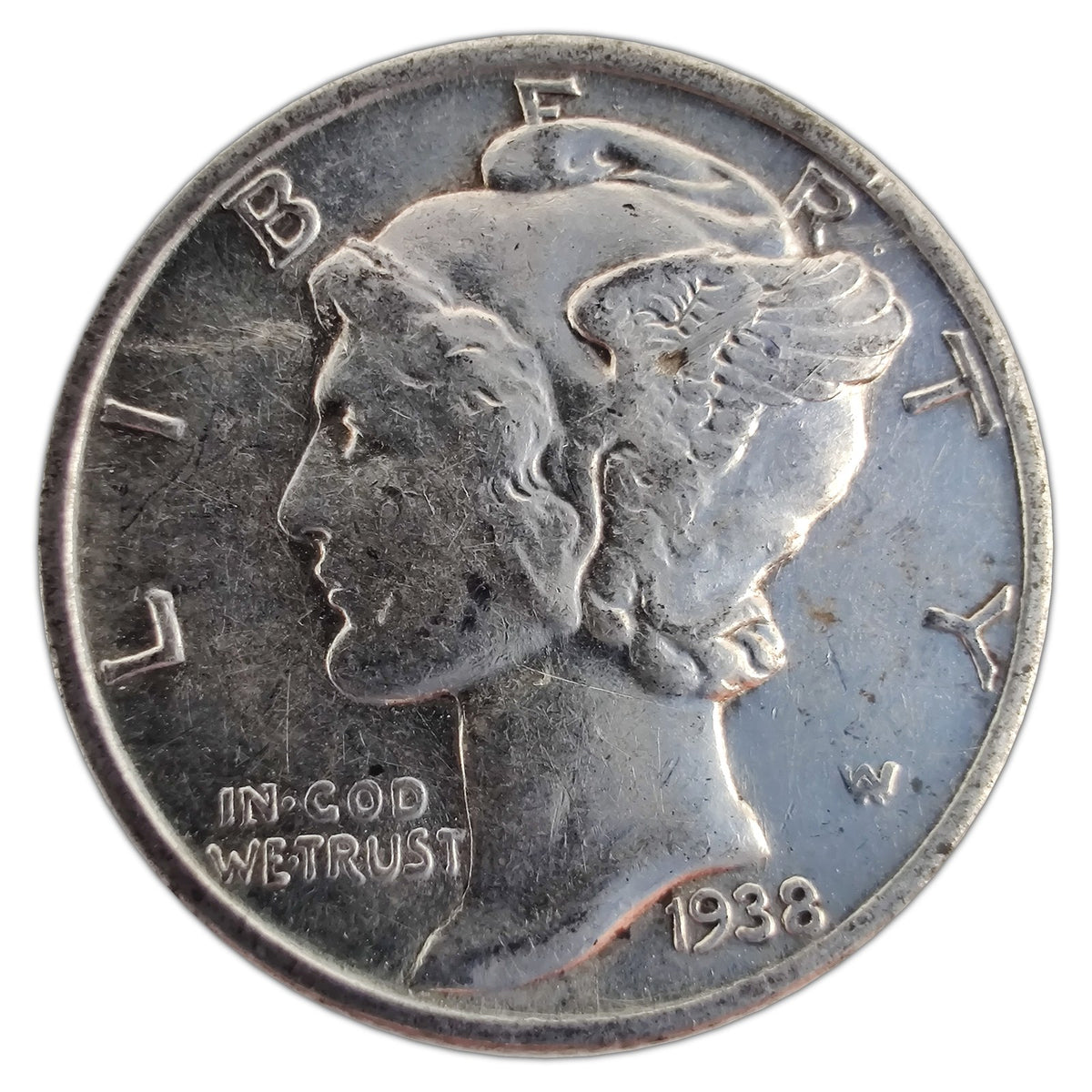 MD-1938-S-XF representative coin