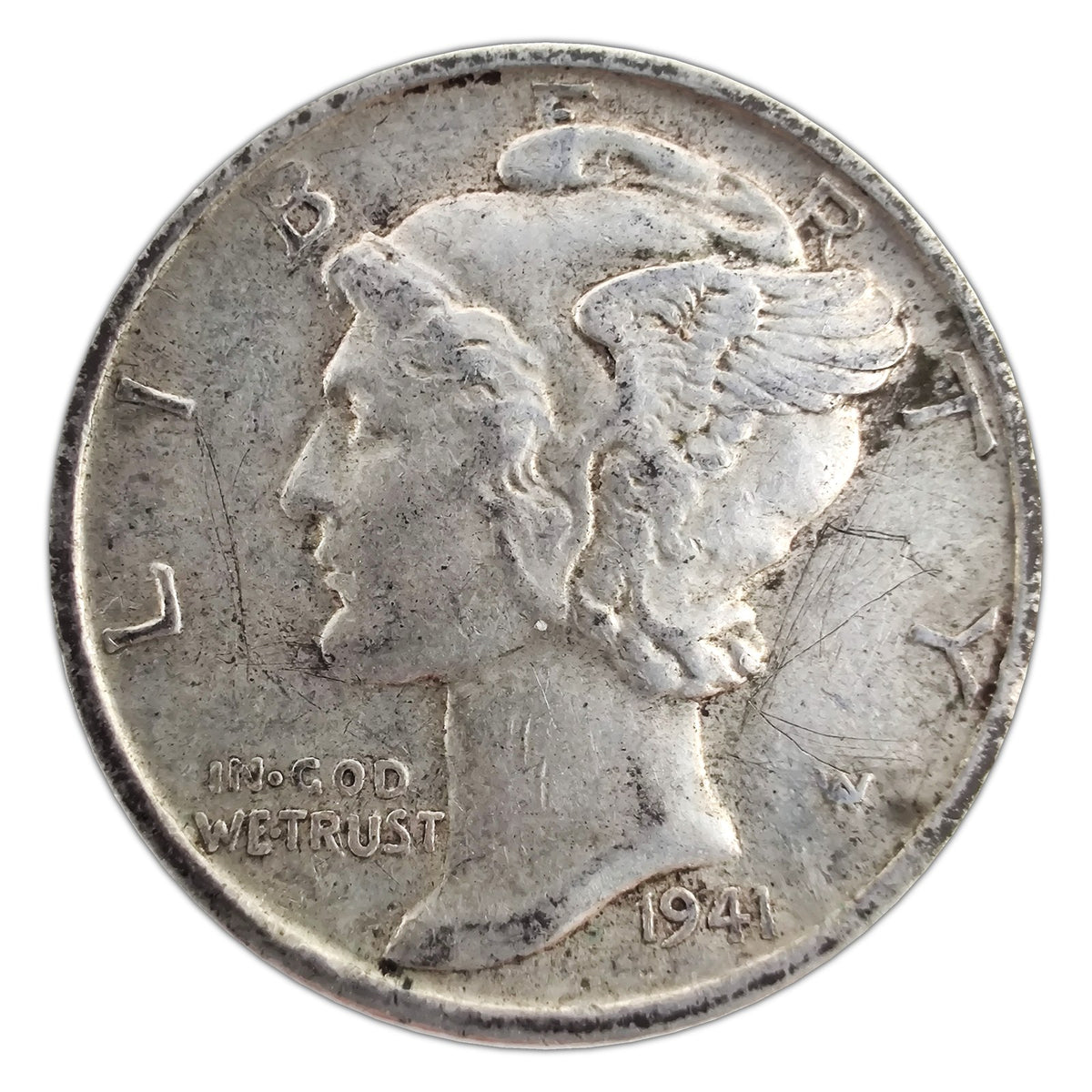 MD-1941-S-VF representative coin