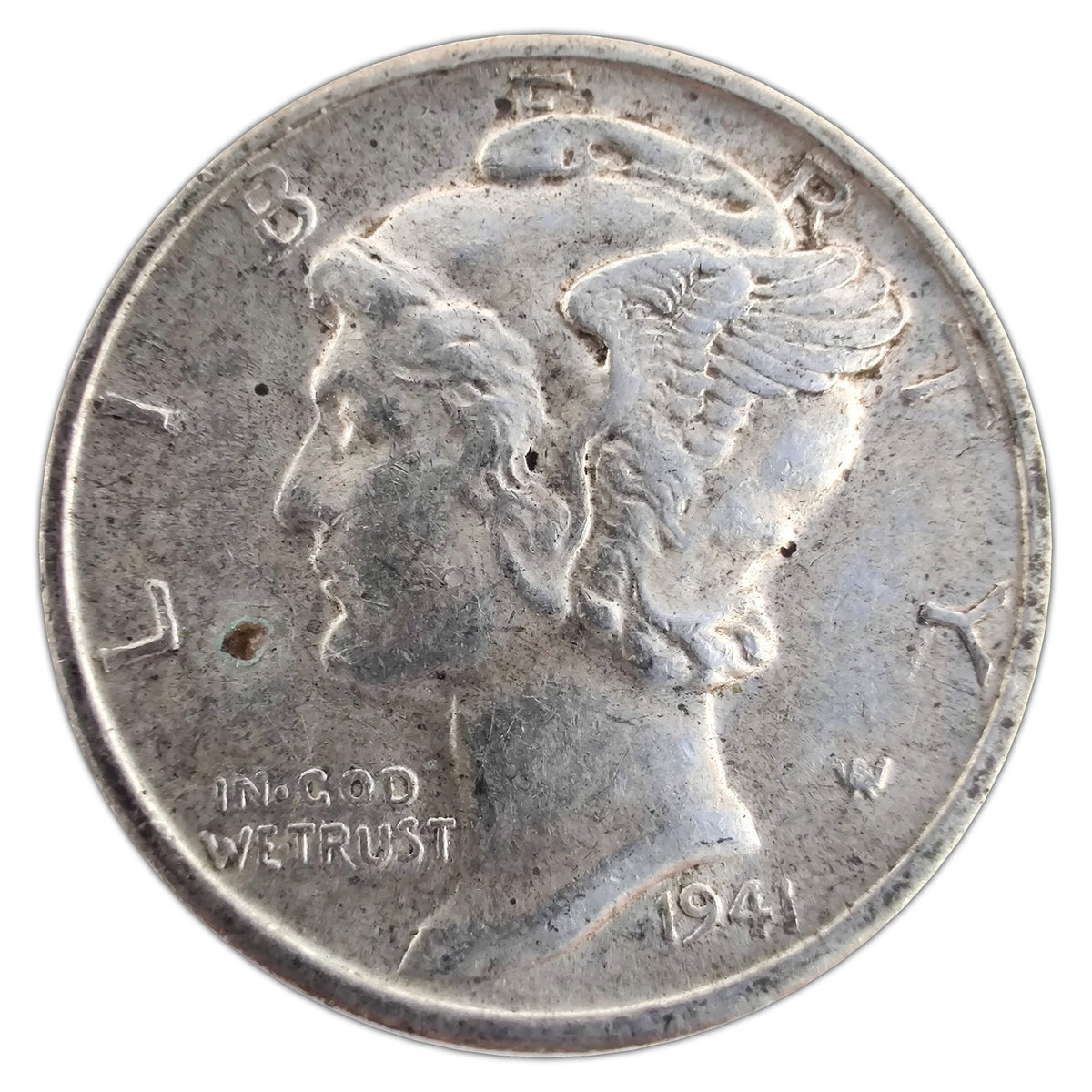 MD-1941-S-XF representative coin