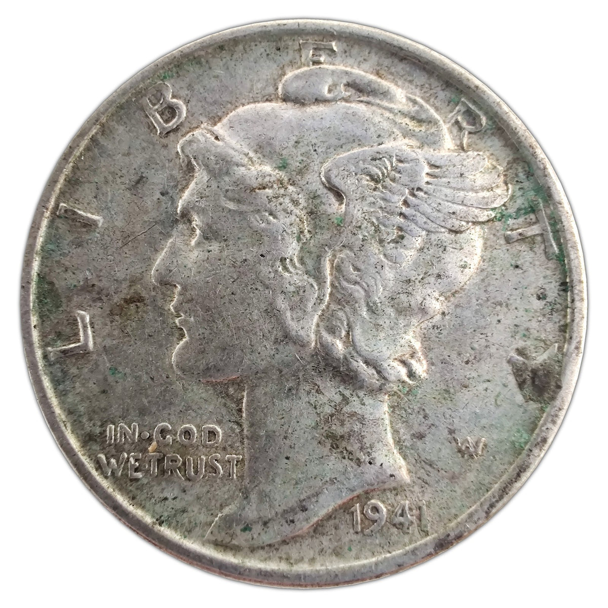MD-1941-S-XF representative coin