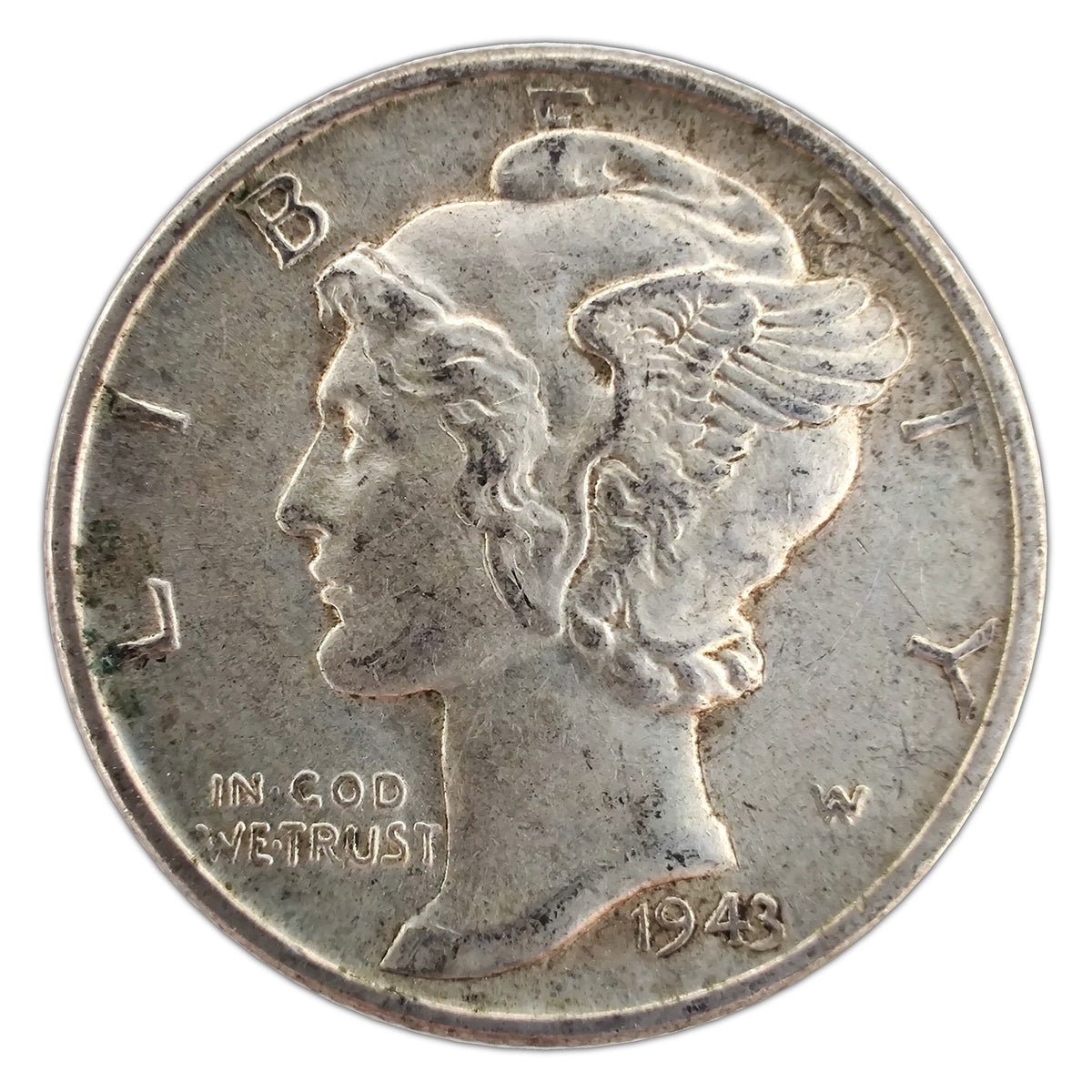 MD-1943-P-XF representative coin